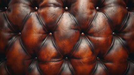 Naklejka premium Luxurious Leather Sofa Texture