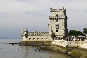 Fototapeta na wymiar Tour de Belem, Lisbonne, Portugal