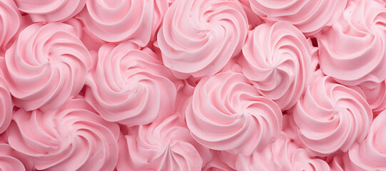 Pink Cake Frosting Icing Background - obrazy, fototapety, plakaty