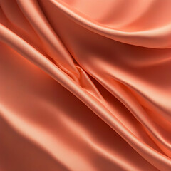 Peach Fuzz Color Sil Texture Abstract Background Illustration For Cosmetic Banner