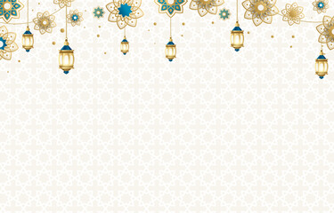 islamic celebration background. for eid fitr, eid adha, ramadan mubarak poster, flyer, sales. vector illustration - obrazy, fototapety, plakaty