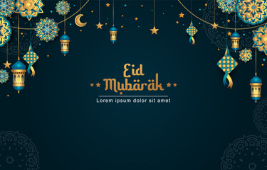 islamic celebration background. for eid fitr, eid adha, ramadan mubarak poster, flyer, sales. vector illustration