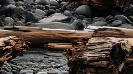 the intricate wood grain patterns and textures found in a piece of weathered driftwood SEAMLESS PATTERN. SEAMLESS WALLPAPER.