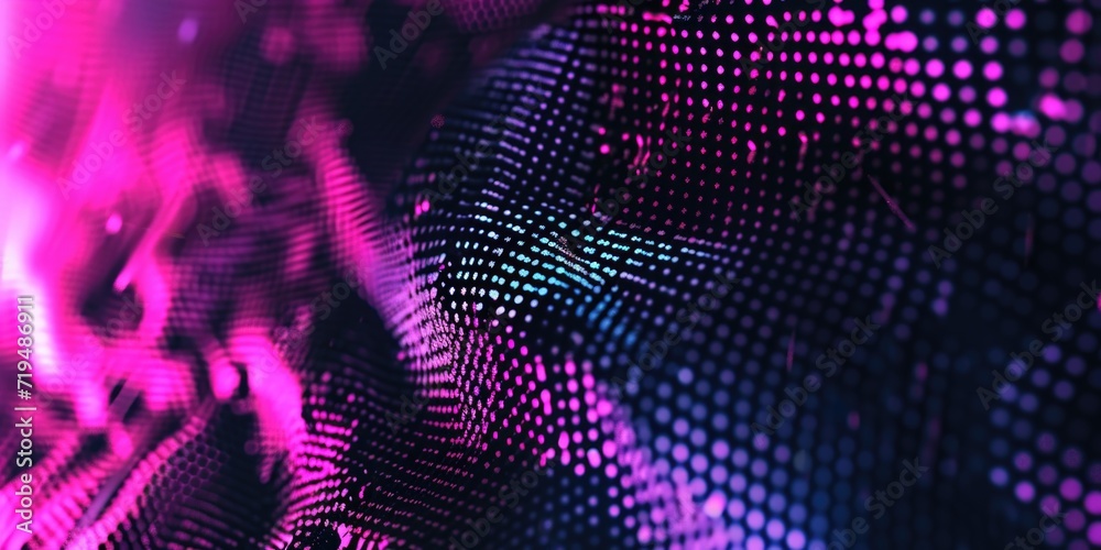 Aufkleber A close-up view of a pink and blue background. This versatile image can be used for various design projects
