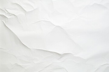 Crumpled White Paper Texture, Map, White paper background