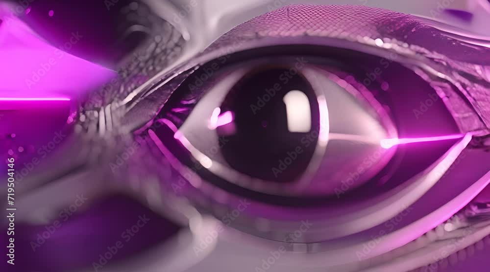 Aufkleber ai video that explores the concept of a global web surveillance system represented by a dynamic and 