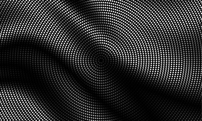 Pixilated abstract Energy background. Halftone effect. Vector image. © kastanka