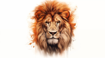 Fototapeta premium lion portrait