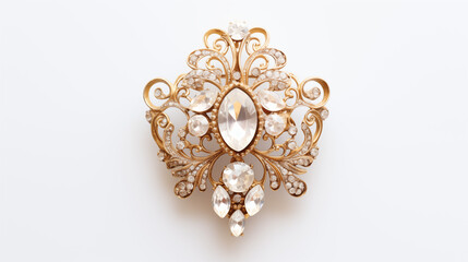 Obraz premium Vintage inspired brooch