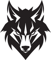 Lone Night Prowler Wolf VectorCosmic Connection Wolf Illustration