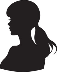 Elegant Poses Women Vector ArtGraceful Lines Black Vector Silhouettes