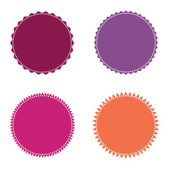 Set template sunburst, shapes badges vector starburst promo burst, for design sticker promo burst label sticker.  EPS file 62.