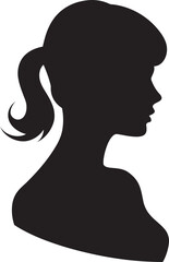 Elegant and Confident Women Vector ArtSimplicity in Feminine Expressions Vector Portrait