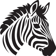 Wildlife Expressions Zebra Vector GalleryDigital Safari Zebra Vector Illustration
