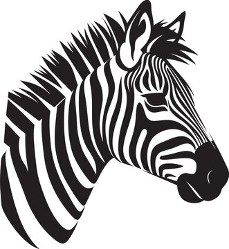 Abstract Lines Zebra Vector CompositionWildlife Expressions Zebra Vector Gallery