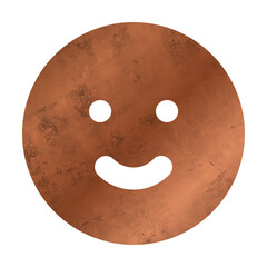 Copper Mood Smile Icon