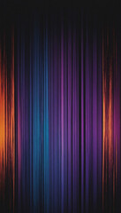 Vibrant abstract gradient vertical design with grainy texture in purple, orange, blue, and black for mobile wallpaper and dark backdrop 