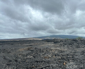 volcanic ash slopes