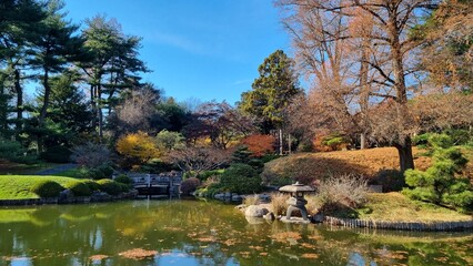 Japanese Garden at Brooklyn botanical garden 
