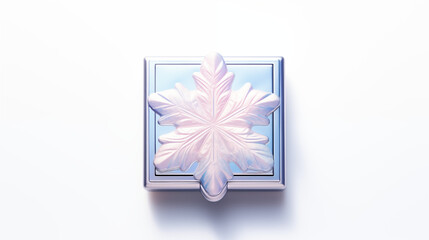 Snowflake shaped highlighter