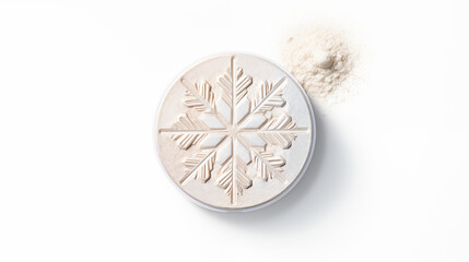 Snowflake shaped highlighter