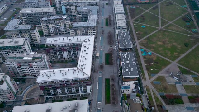 Santa Giulia is a residential area on the southeastern outskirts of Milan, Italy