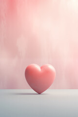 Valentine's day background. Perfect heart