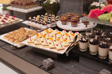 Delicious Carrot Cake Dessert.  Arab Sweets