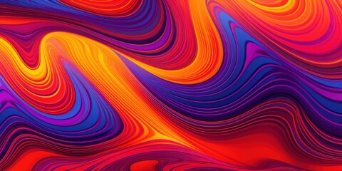 Garnet groovy psychedelic optical illusion background