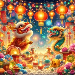 Chinese New Year, Year of the Dragon