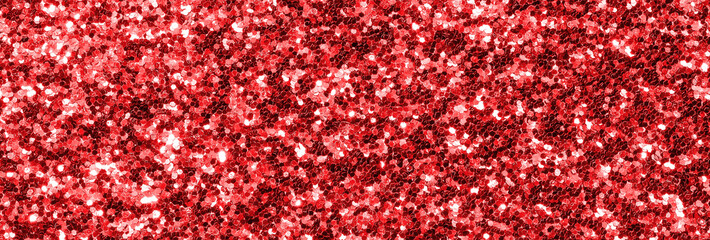red and very shimmery bright and shiny glitter material background ideal for holidays