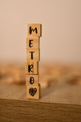 M&eacute;tro en cubes