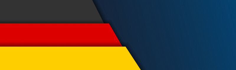 German flag background, banner, wallpaper for text.  Germany patriotic template red, black, yellow