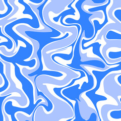 Fototapeta premium Colorful liquid marble texture. Wave splashes of paint. Abstract background use for textile print, poster, brochure, invitation, cover, catalog. Vector illustration