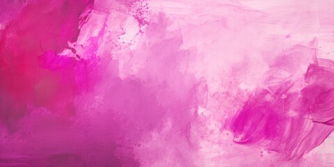 Magenta watercolor abstract painted background on vintage paper background