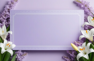 Spring lilac flower for wedding, international woman day, birthday, card, background, invitation, wallpaper, sticker, decoration etc.
