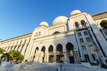 Palace of Justice Istana Kehakiman building in Putrajaya