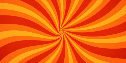Orange groovy psychedelic optical illusion background