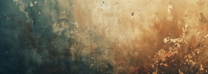 Obraz premium Dirty Wall With Streaks of Dirt and Grime