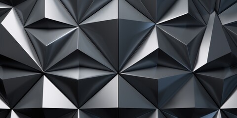 triangular tile background with 3D