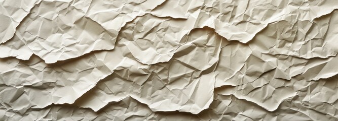 Close-Up of Wall Covered in Numerous Sheets of Paper