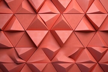 Fototapeta na wymiar Polished colorful wall background triangular tile background 