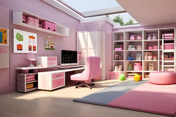 Kids Room Decoration Ideas. Utilise less space with more features in a beautiful way