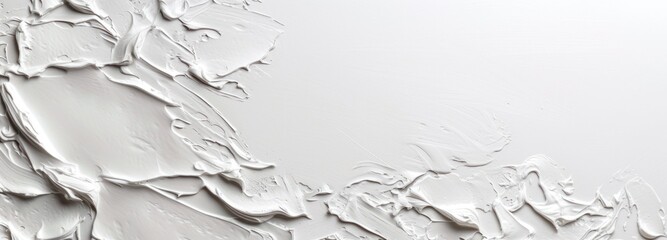 Close-Up of a White Painted Wall