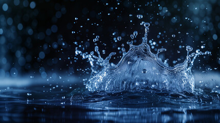 Splash of Creativity: Diverse Vector Water Illustrations from Realistic to Abstract - obrazy, fototapety, plakaty