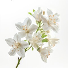 White Flowers Arranged in a Vase