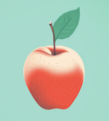 Obraz premium Concept illustration: The apple of life