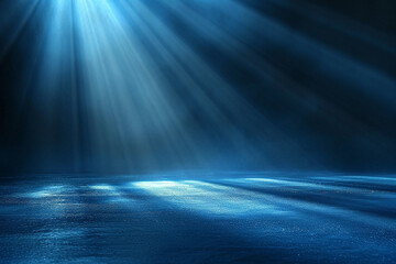 "Blue Lights Rays - Subtle Scene Background"

