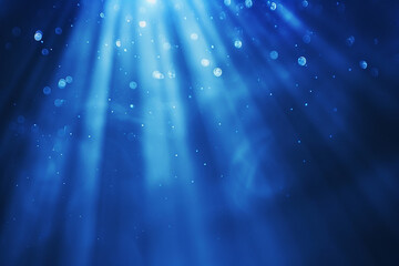 "Blue Lights Rays - Subtle Scene Background"

