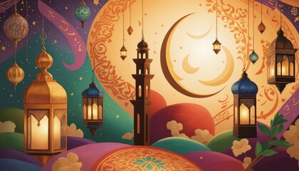 mosque ramadhan Ramadhan Atmosphere or mosque Ramadhan Atmosphere. Full mosque in Ramadan or wallpaper ramadhan, wallpaper mosque